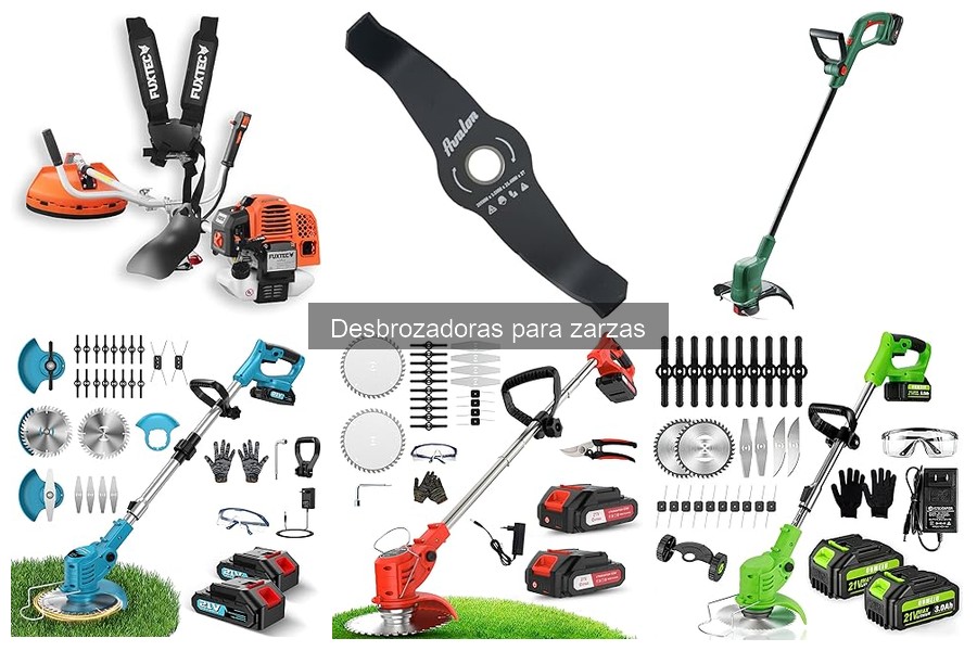 Mantenimiento de desbrozadoras para zarzas: Consejos útiles