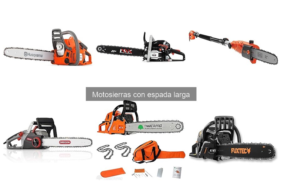 Mantenimiento de Motosierras con Espada Larga: Guía Esencial