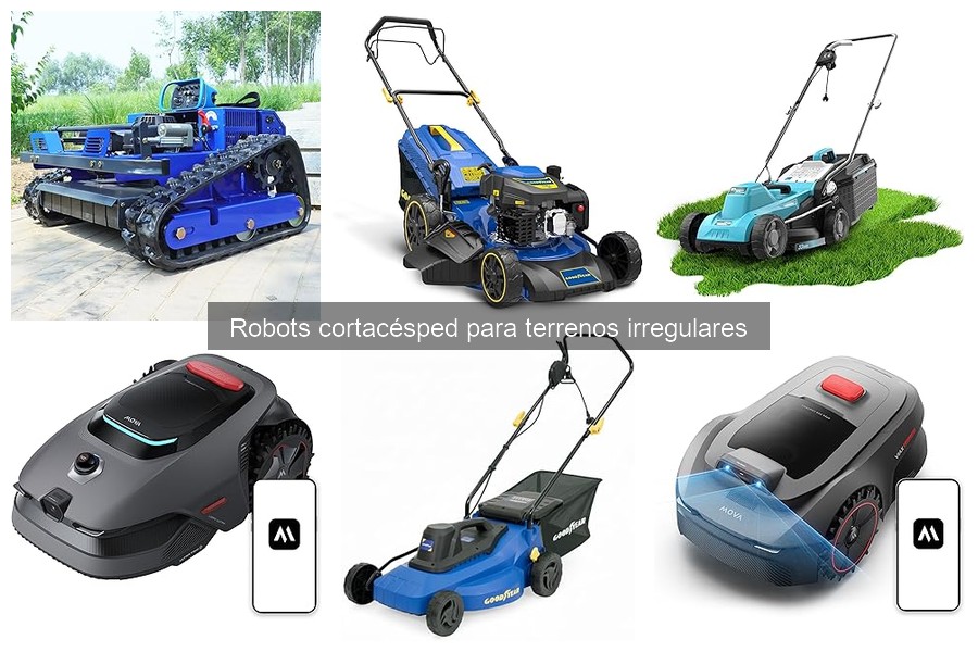 Mantenimiento de Robots Cortacésped para Terrenos Irregulares
