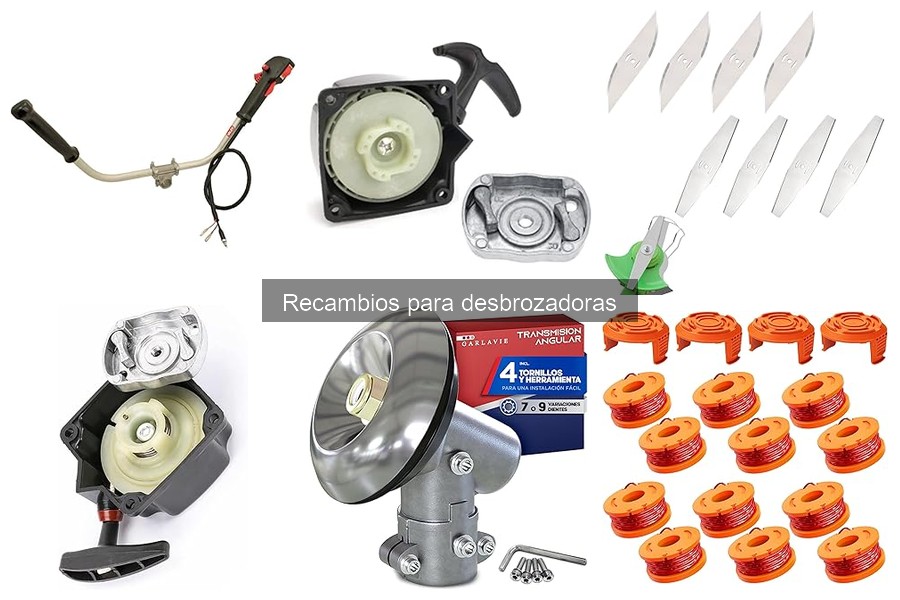 Mantenimiento esencial para recambios de desbrozadoras