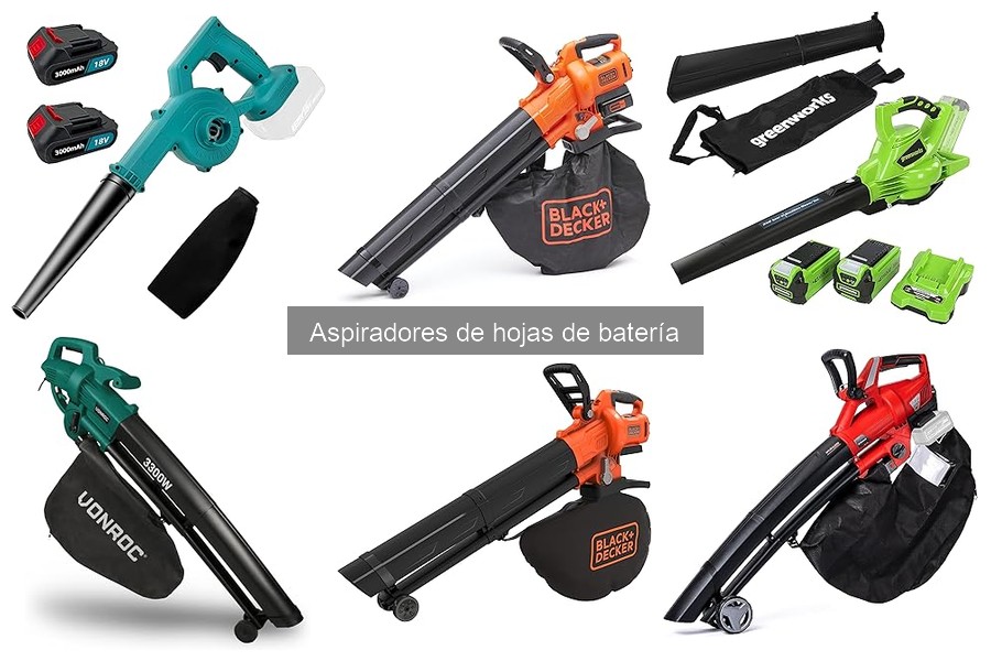 ** Mantenimiento y Cuidado de Aspiradores de Hojas de Batería