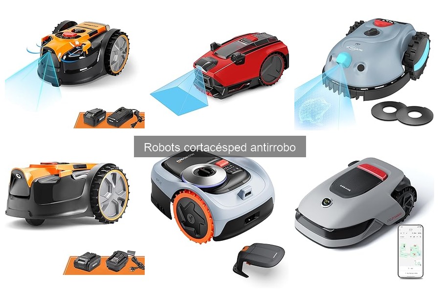 Mantenimiento y cuidados para robots cortacésped antirrobo