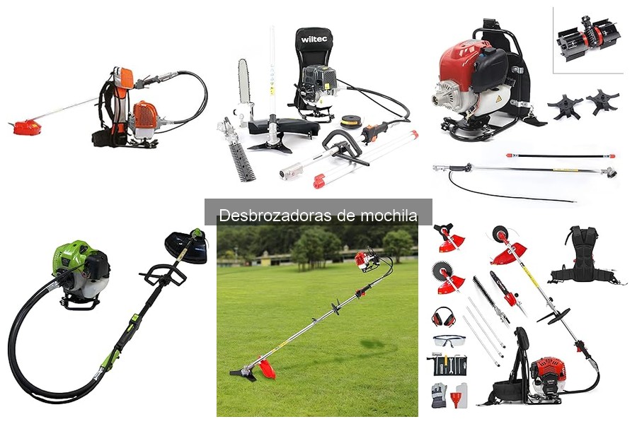 Mantenimiento y limpieza de desbrozadoras de mochila