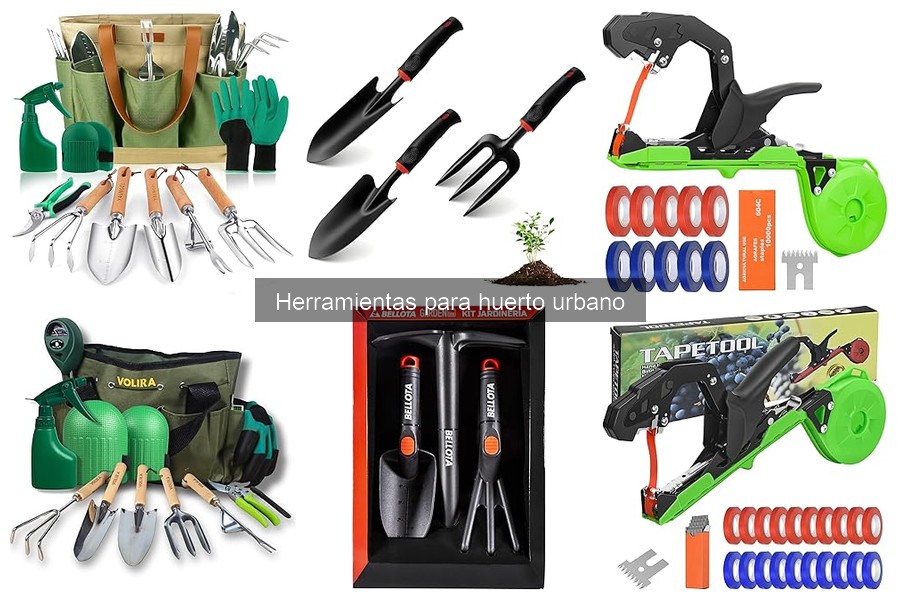 Mejora la eficiencia de tu huerto urbano con herramientas