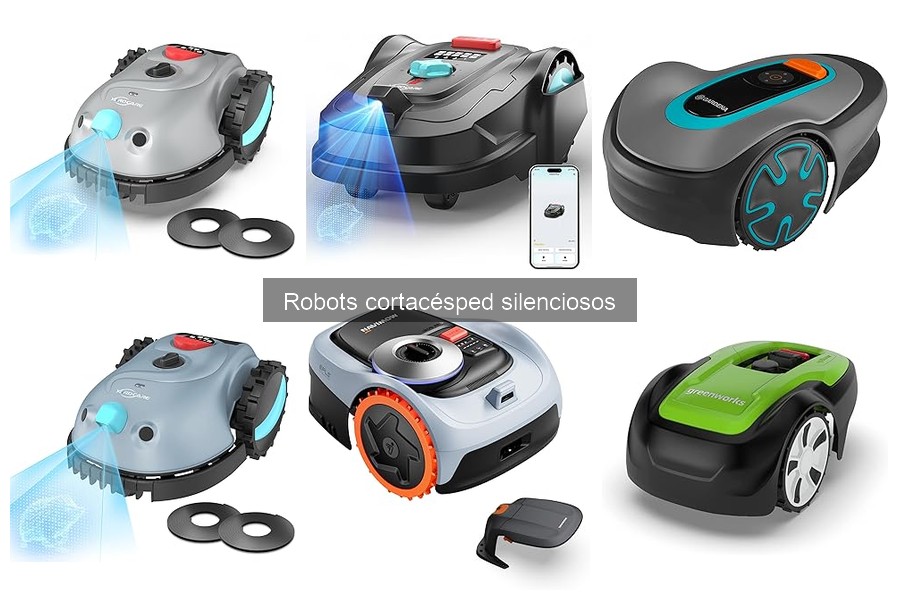 Mejores accesorios para tu robot cortacésped silencioso