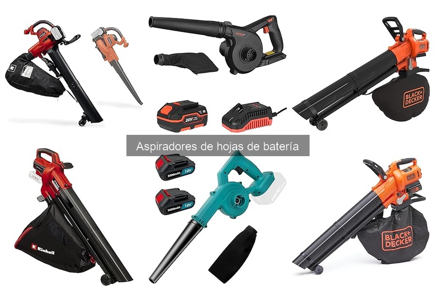Mejores aspiradores de hojas de batería para jardines pequeños