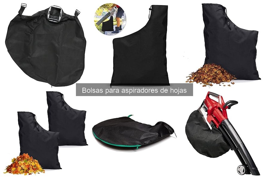 Mejores bolsas para aspiradores de hojas según uso