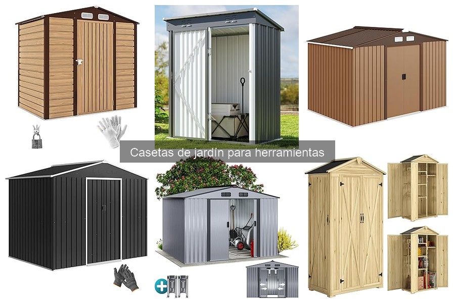 Mejores casetas de jardín para herramientas en 2023