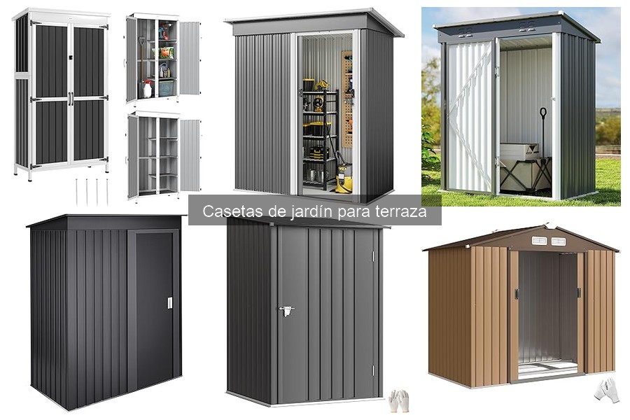 Mejores casetas de jardín para terraza según opiniones de usuarios