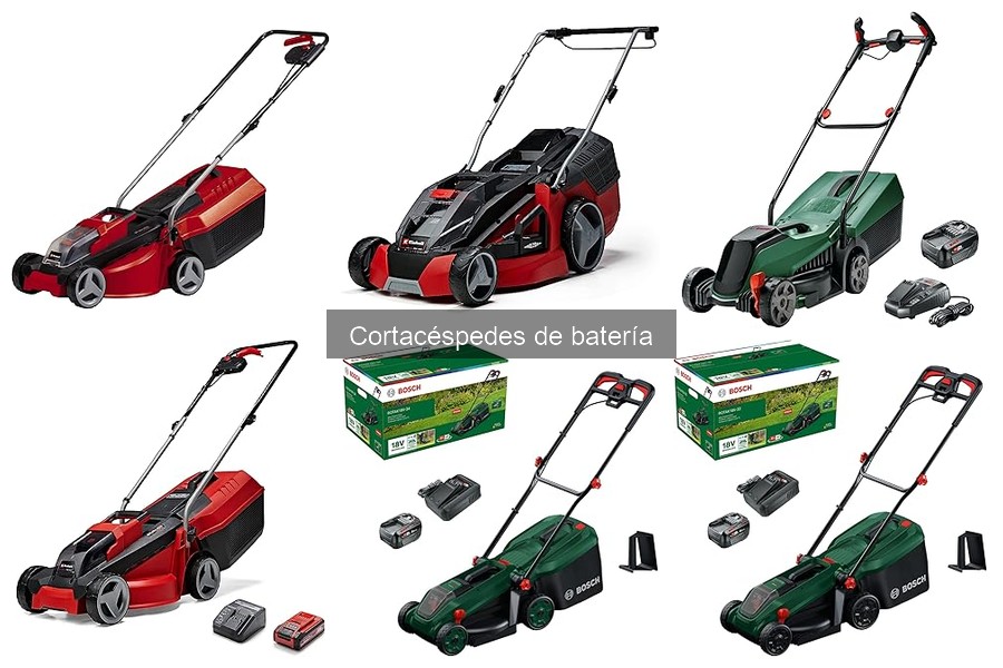 Mejores cortacésped de batería para jardines pequeños