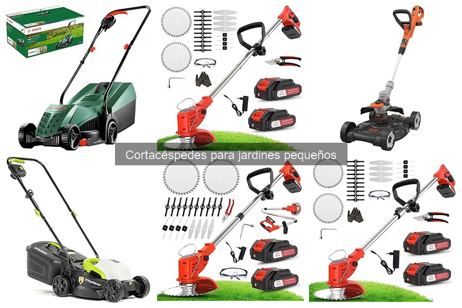 Mejores cortacéspedes a batería para jardines pequeños