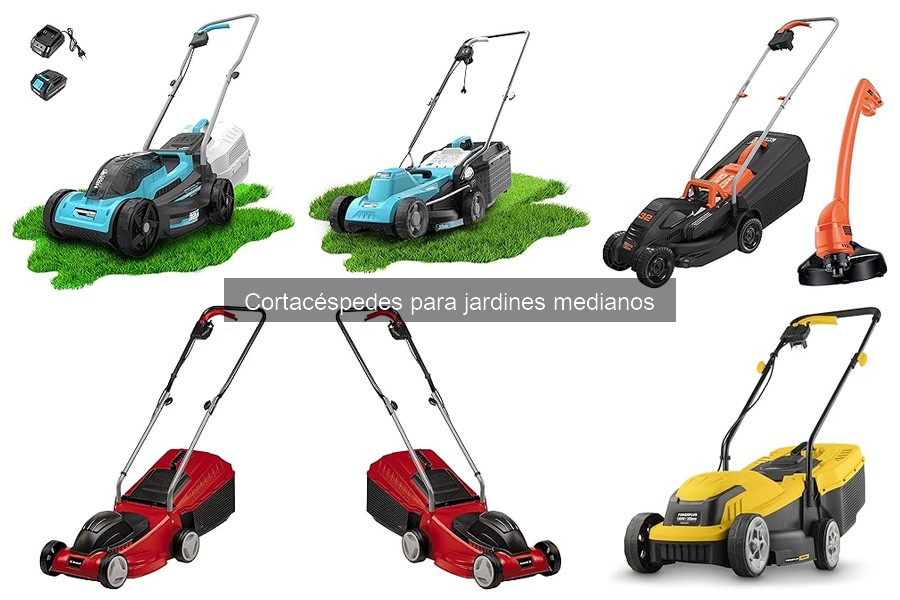 Mejores cortacéspedes para jardines medianos en 2023