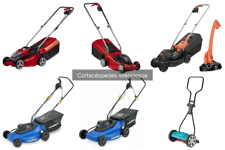 Mejores cortacéspedes silenciosos para jardines pequeños