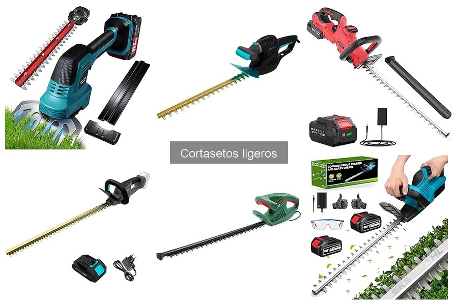 Mejores cortasetos ligeros para tu jardín en 2023