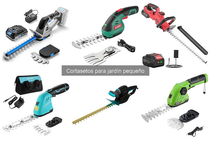 Mejores cortasetos para jardines pequeños: comparativa 2023