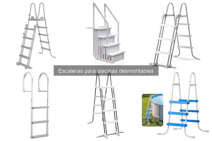 Mejores escaleras para piscinas desmontables en 2023