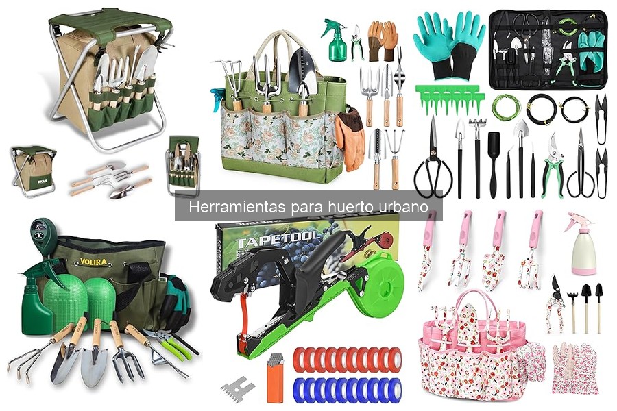Mejores herramientas para huertos urbanos en climas fríos