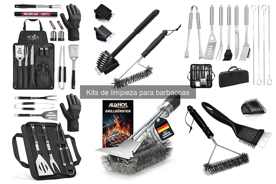 Mejores kits de limpieza para barbacoas de gas 2023