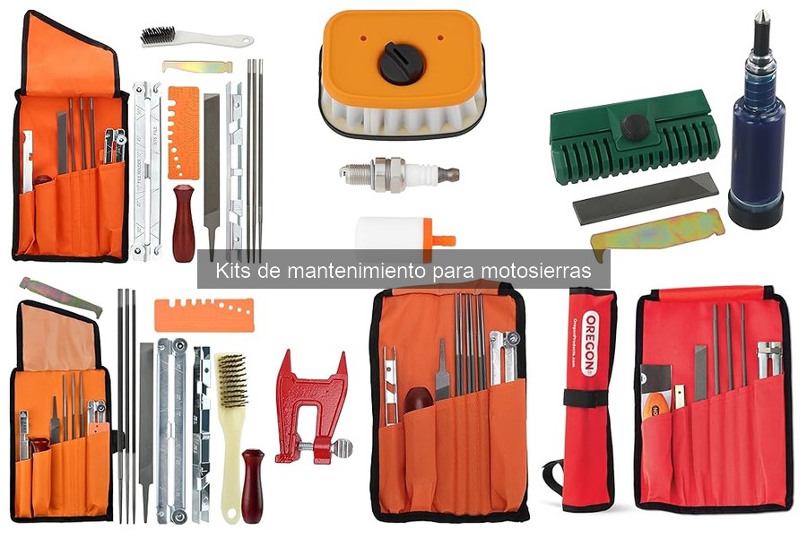 Mejores kits de mantenimiento para motosierras 2023