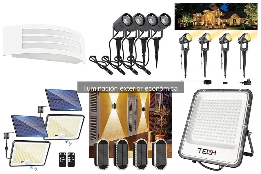 Mejores luces solares exteriores económicas para tu jardín