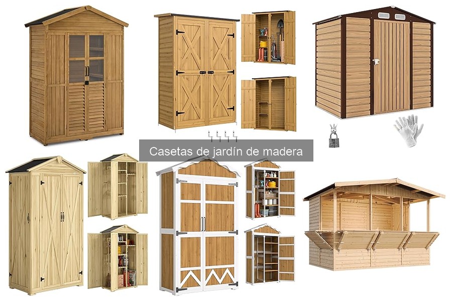 Mejores lugares para comprar casetas de jardín de madera