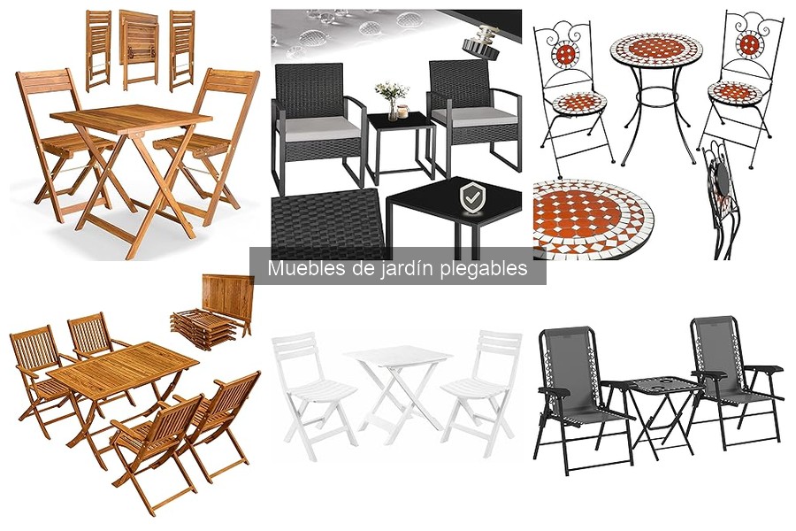 Mejores lugares para comprar muebles de jardín plegables baratos