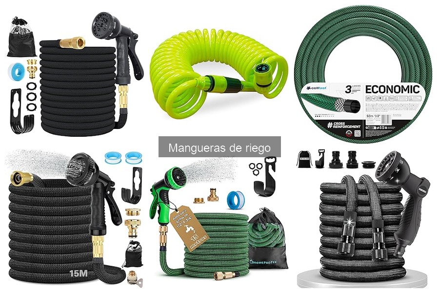 Mejores mangueras de riego para climas cálidos y soleados
