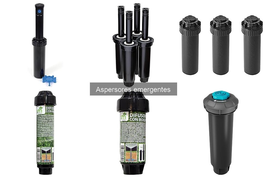 Mejores marcas de aspersores emergentes: comparativa 2023