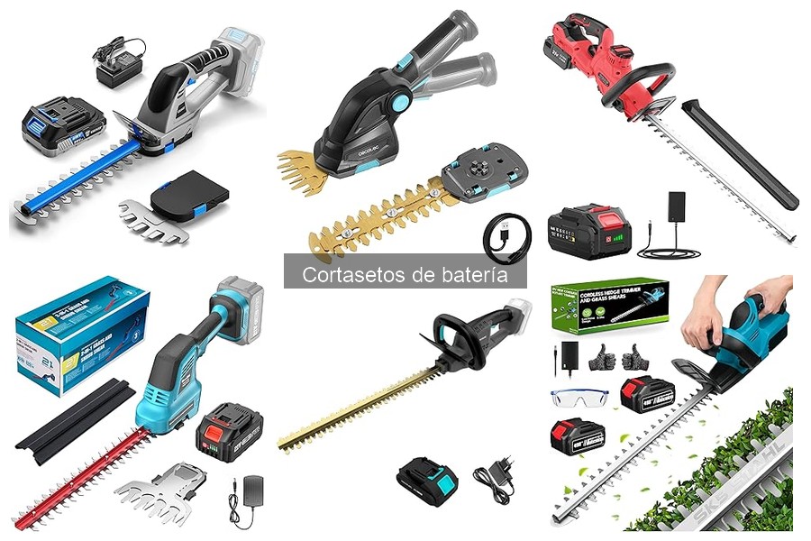 Mejores marcas de cortasetos de batería para tu jardín