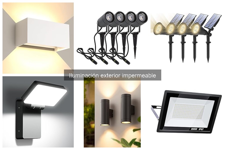 Mejores marcas de iluminación exterior impermeable comparativa