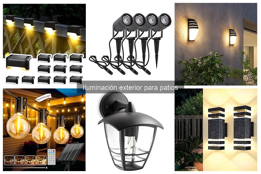 Mejores marcas de iluminación exterior para patios