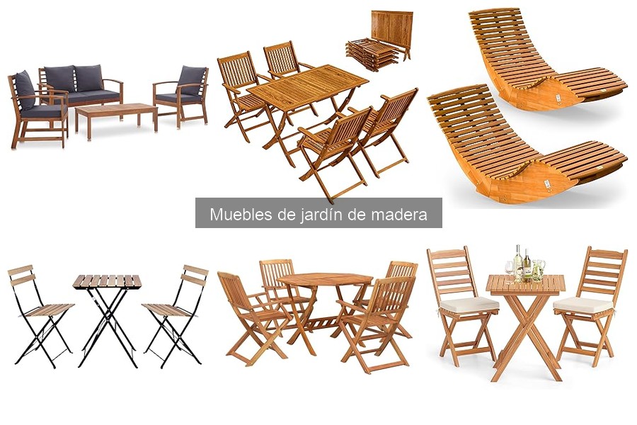 Mejores marcas de muebles de jardín de madera en 2023