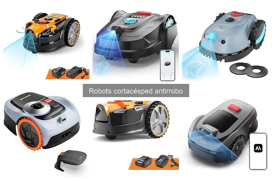 Mejores marcas de robots cortacésped antirrobo en 2023