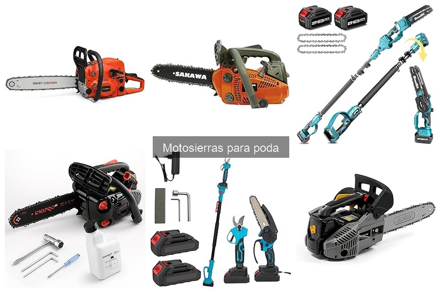 Mejores motosierras para poda en 2023: Comparativa y Análisis