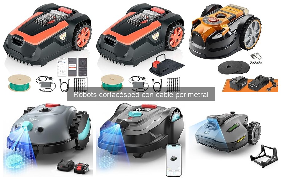Mejores ofertas en robots cortacésped con cable perimetral