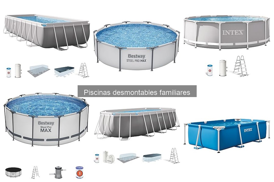 Mejores piscinas desmontables familiares en 2023