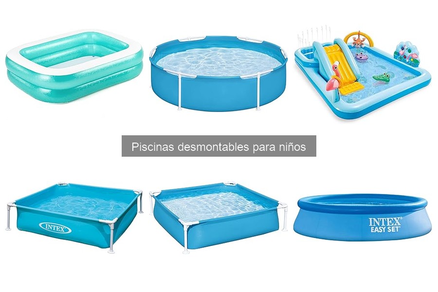 Mejores piscinas desmontables para niños: comparativa 2023