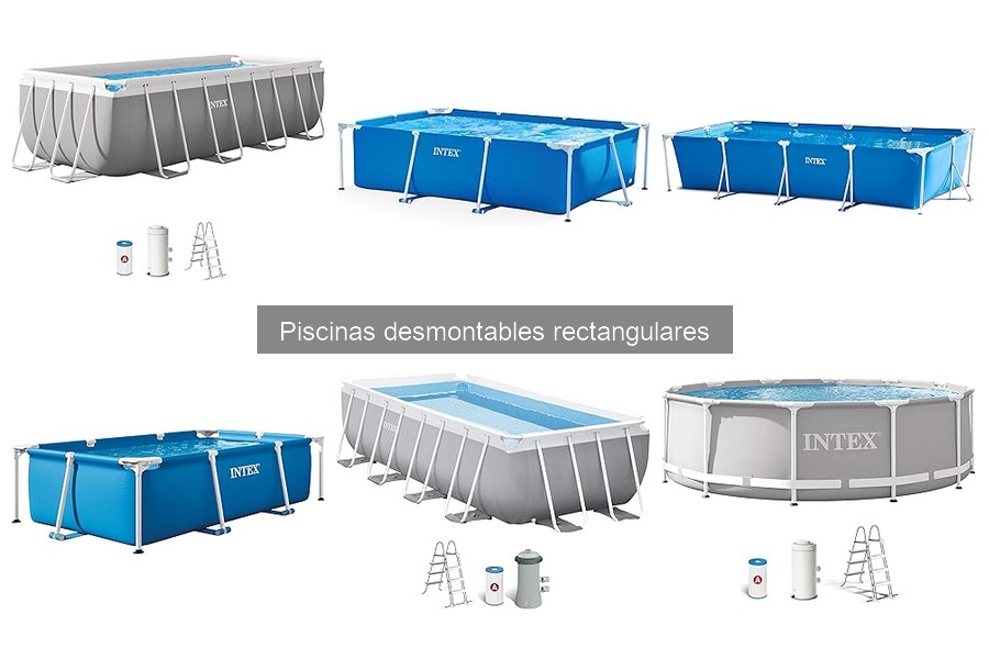 Mejores piscinas desmontables rectangulares: calidad y precio
