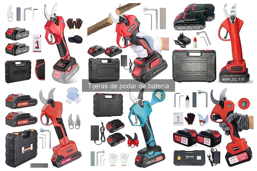Mejores precios para tijeras de podar de batería online