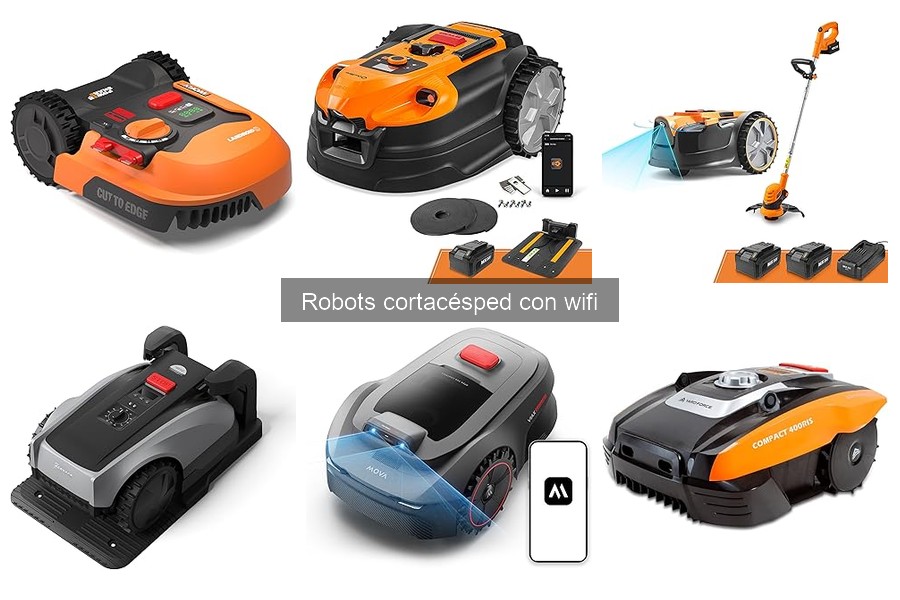 Mejores robots cortacésped con wifi de 2023