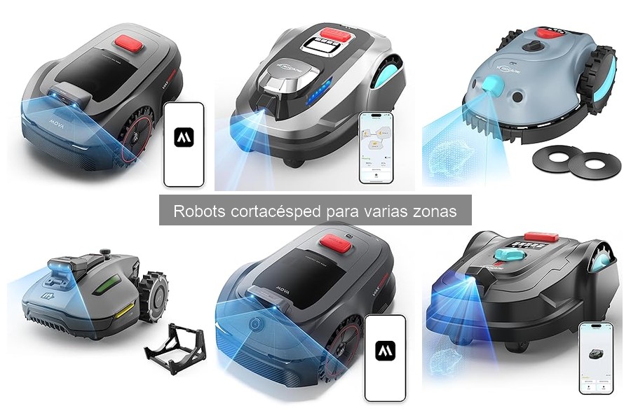 Mejores robots cortacésped para jardines grandes en 2023