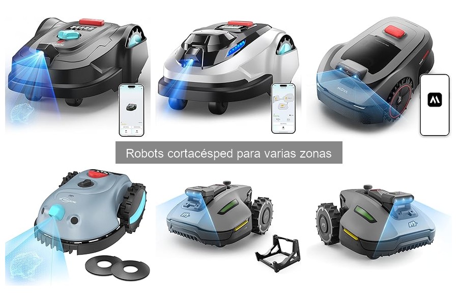 Mejores robots cortacésped para terrenos irregulares