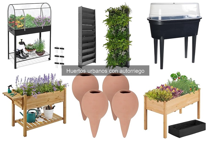 Mejores sistemas de autorriego para huertos urbanos pequeños