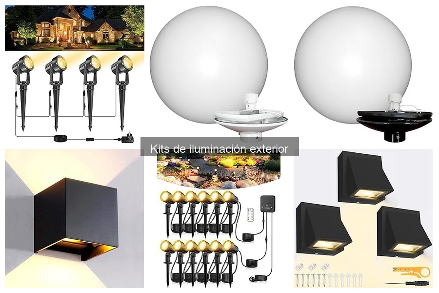 Mejores sitios para comprar kits de iluminación exterior
