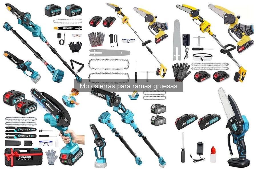 Mejores sitios para comprar motosierras para ramas gruesas