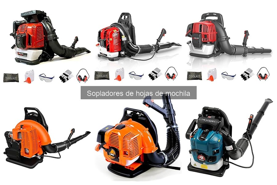 Mejores sopladores de hojas de mochila para uso doméstico
