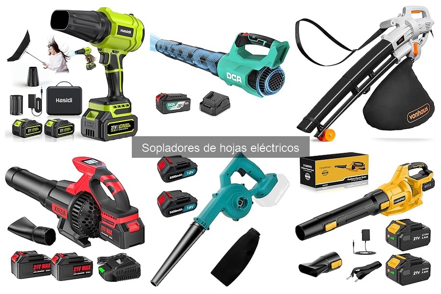 Mejores Sopladores de Hojas Eléctricos: Guía de Compra