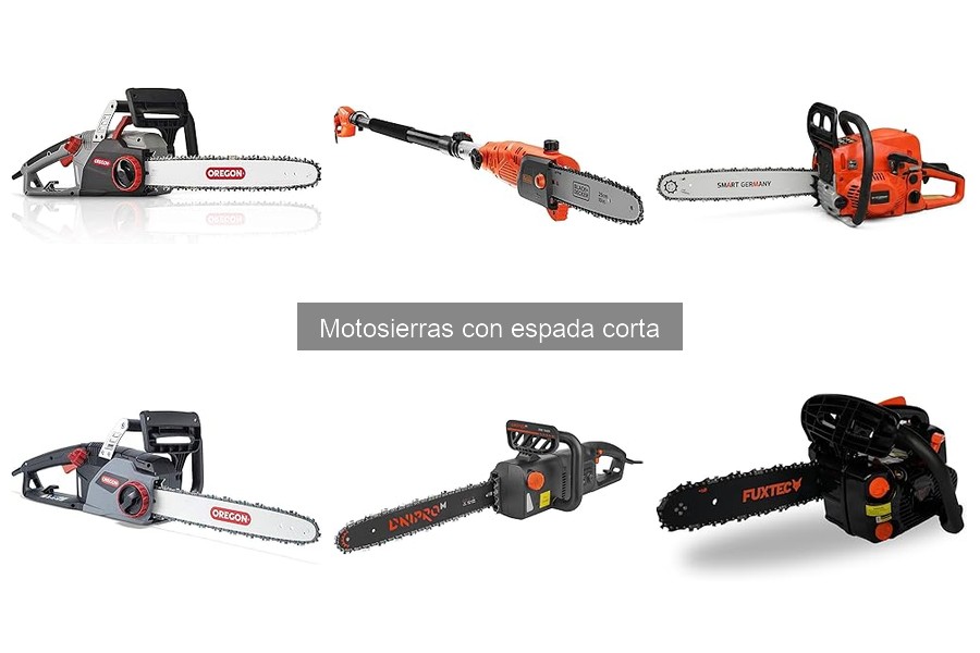 Mejores tiendas para comprar motosierras con espada corta