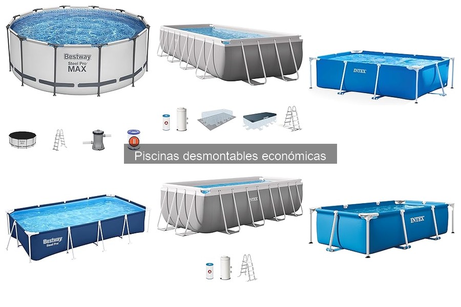 Mejores tiendas para comprar piscinas desmontables económicas