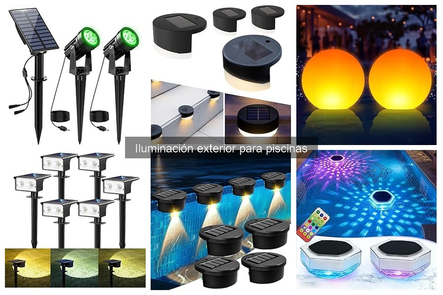 Mejores trucos para iluminar áreas alrededor de la piscina